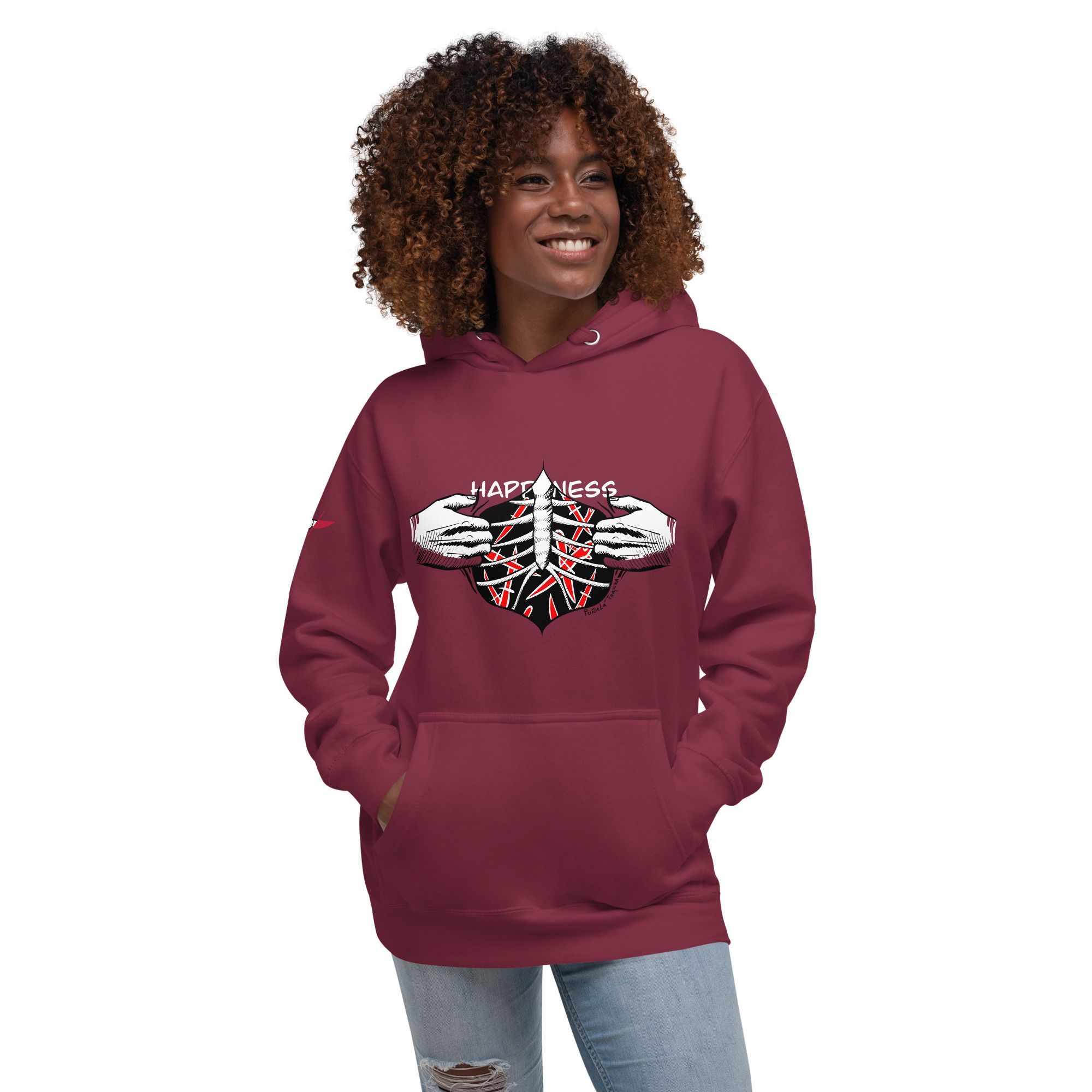 Sudadera Unisex «Happiness» - Imagen 2