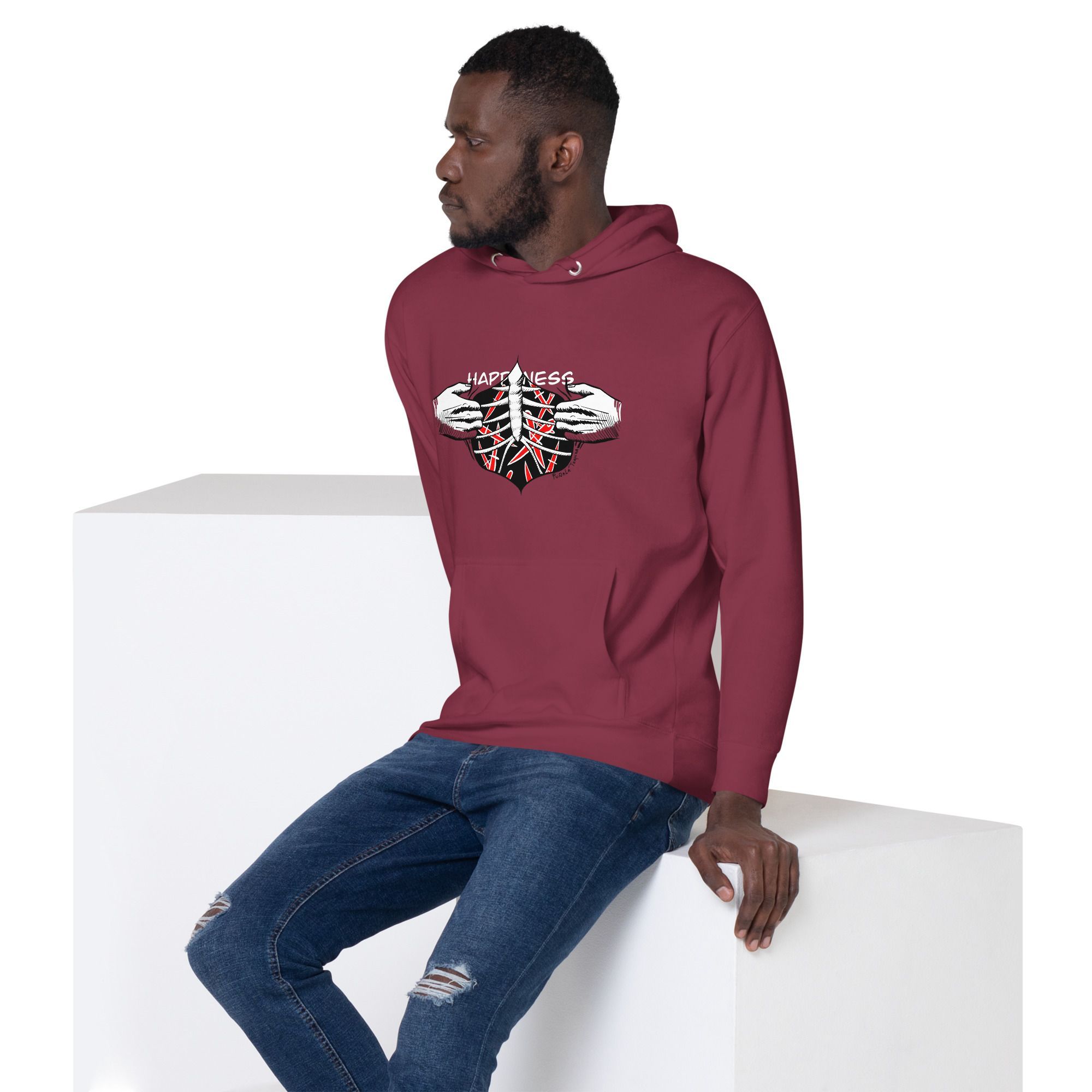 Sudadera Unisex «Happiness» - Imagen 4