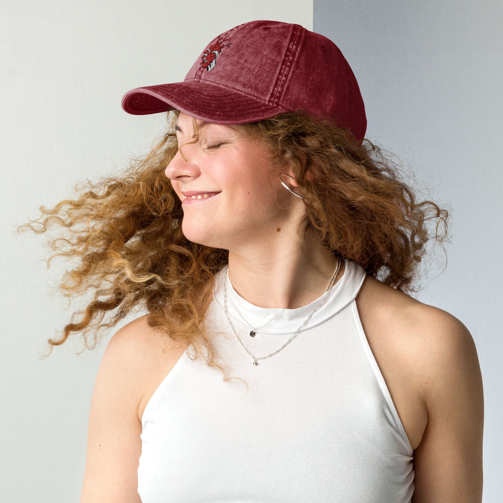 Gorra sarga "Corasón Estrujao" - Imagen 6