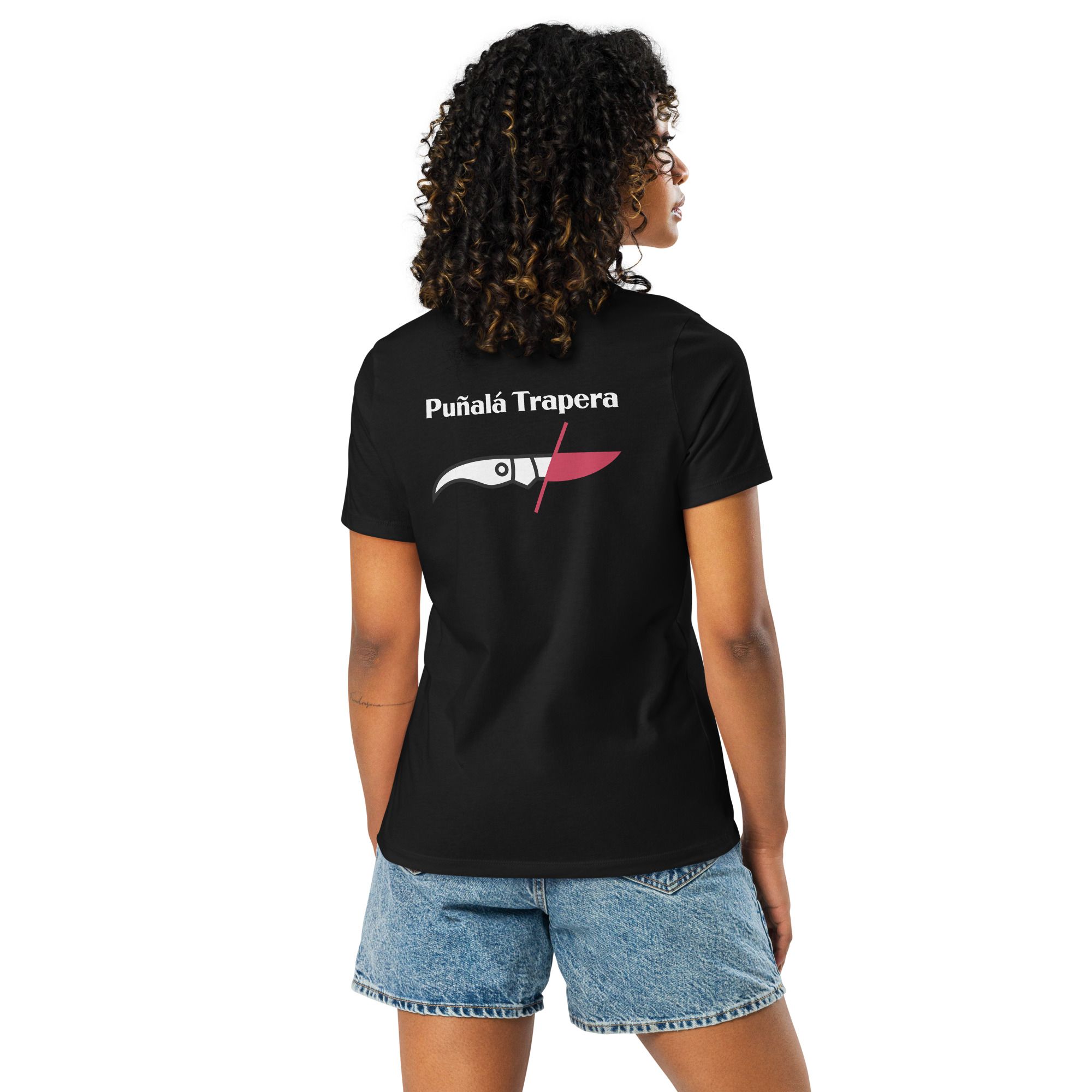 Camiseta mujer "Puñalá Trapera" - Imagen 2