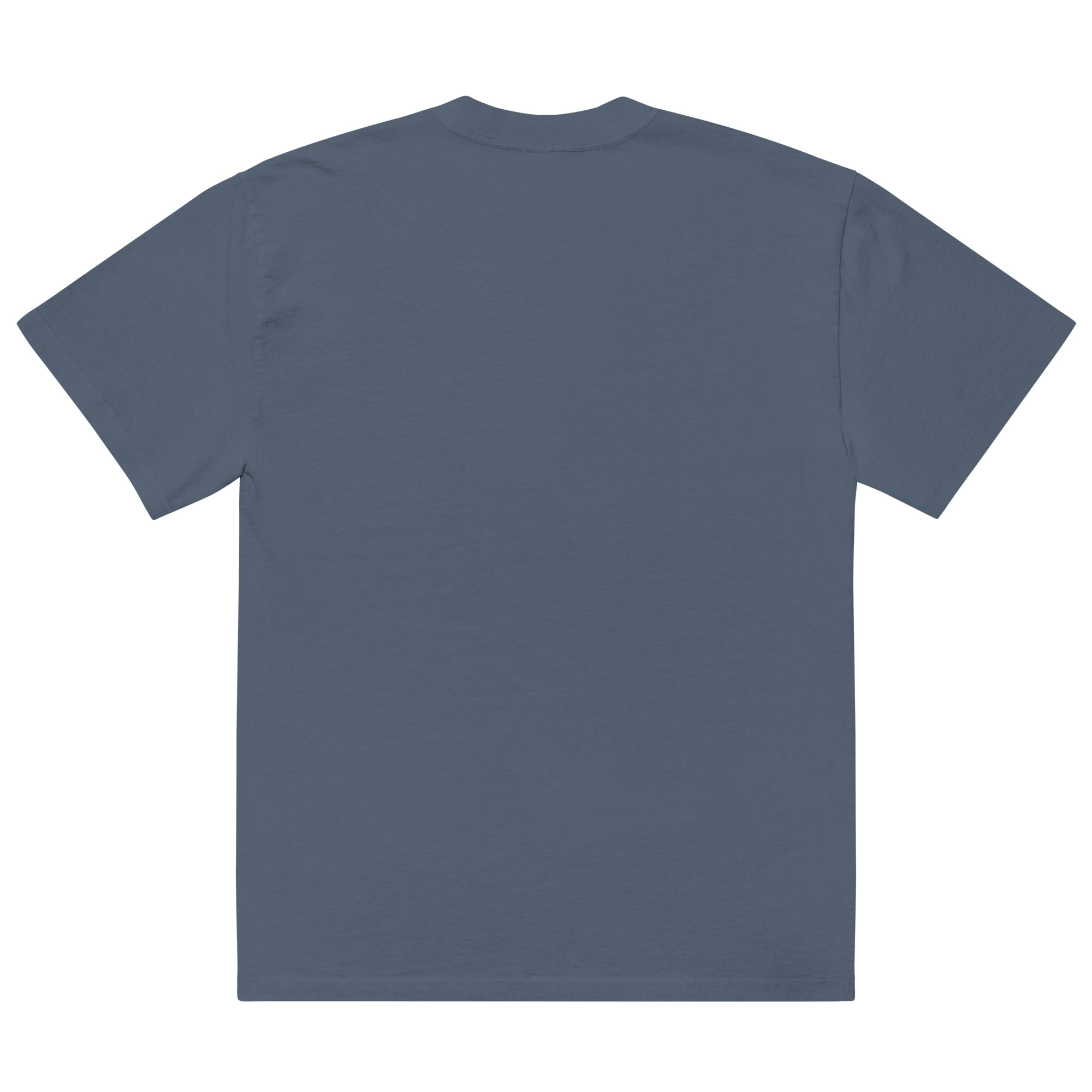 Espalda de camiseta oversize holgada corte streetwear